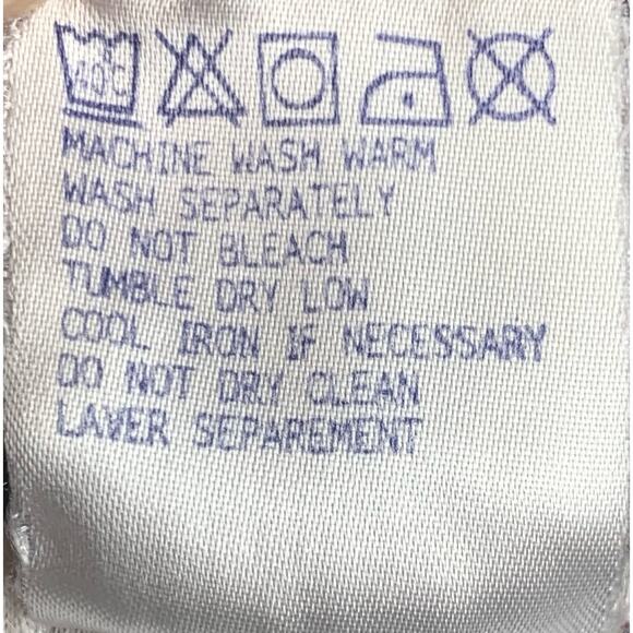 Reebok Track Pants Men Sz Large Black White Zipper Ankle Athletic String Missing - Picture 9 of 10